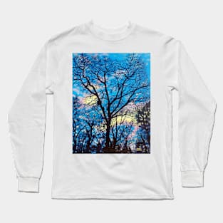 'EVENING TREES' Long Sleeve T-Shirt